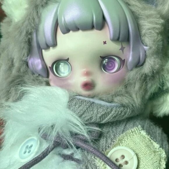 SKULLPANDA You Found Me - RATTY BEAR - Plush Pendant - POP MART SEALED BOX - Picture 2 of 9